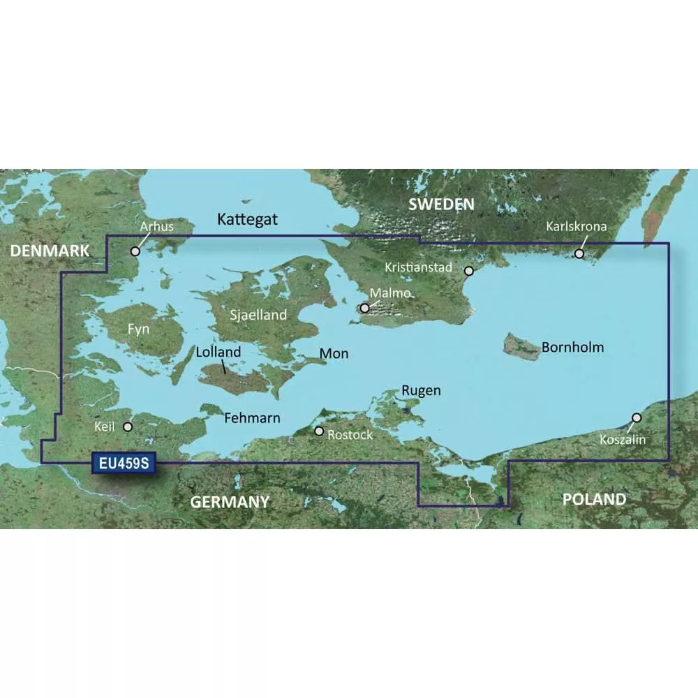 Garmin BlueChart g3 Vision HD – VEU459S – rhs-Kiel-Koszalin – microSD/SD [010-C0803-00]