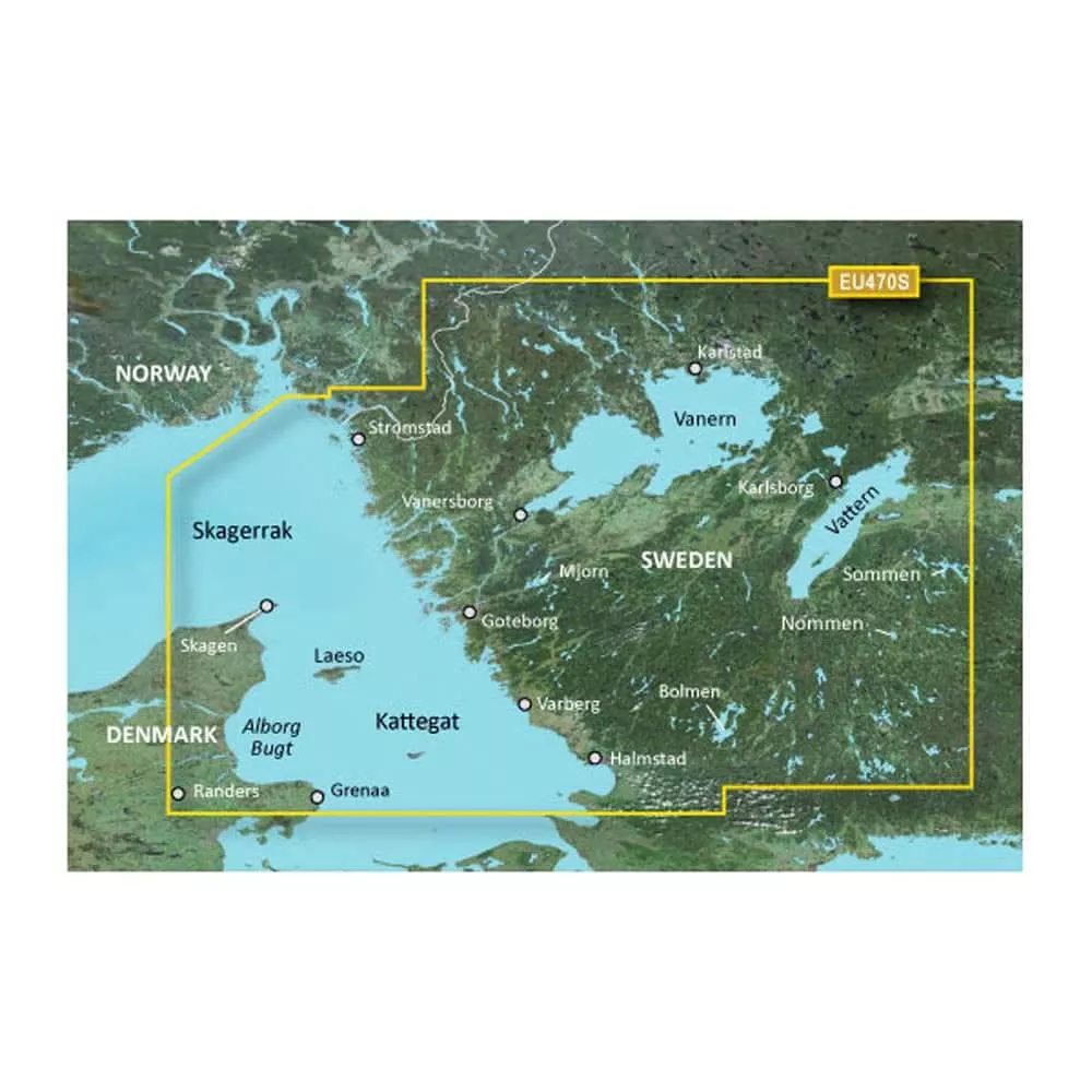 Garmin BlueChart g3 Vision HD – VEU470S – Stromstad to Halmstad – microSD/SD [010-C0814-00]