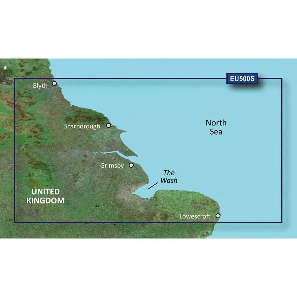 Garmin BlueChart g3 Vision HD – VEU500S – Blyth to Lowestoft – microSD/SD [010-C0844-00]