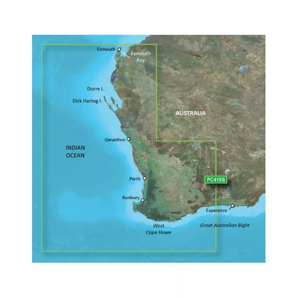 Garmin BlueChart g3 Vision HD – VPC410S – Esperance – Exmouth Bay – microSD/SD [010-C0868-00]