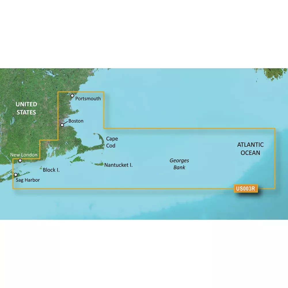Garmin BlueChart g3 Vision HD – VUS003R – Cape Cod – microSD/SD [010-C0704-00]