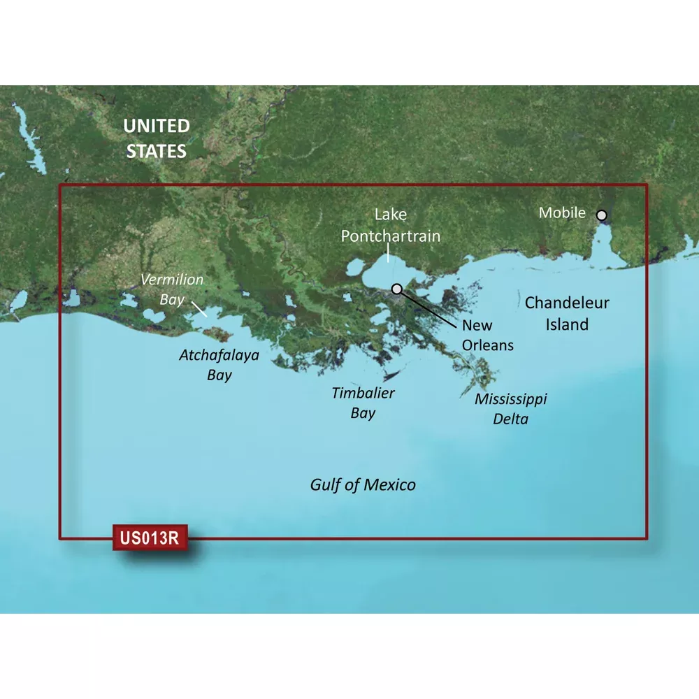 Garmin BlueChart g3 Vision HD – VUS013R – Mobile – Lake Charles – microSD/SD [010-C0714-00]