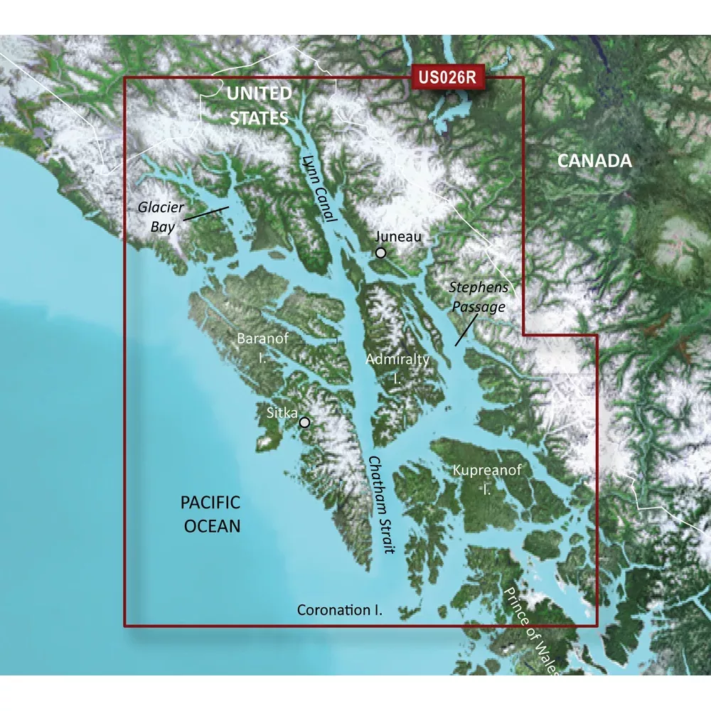 Garmin BlueChart g3 Vision HD – VUS026R – Wrangell/Juneau/Sitka – microSD/SD [010-C0727-00]