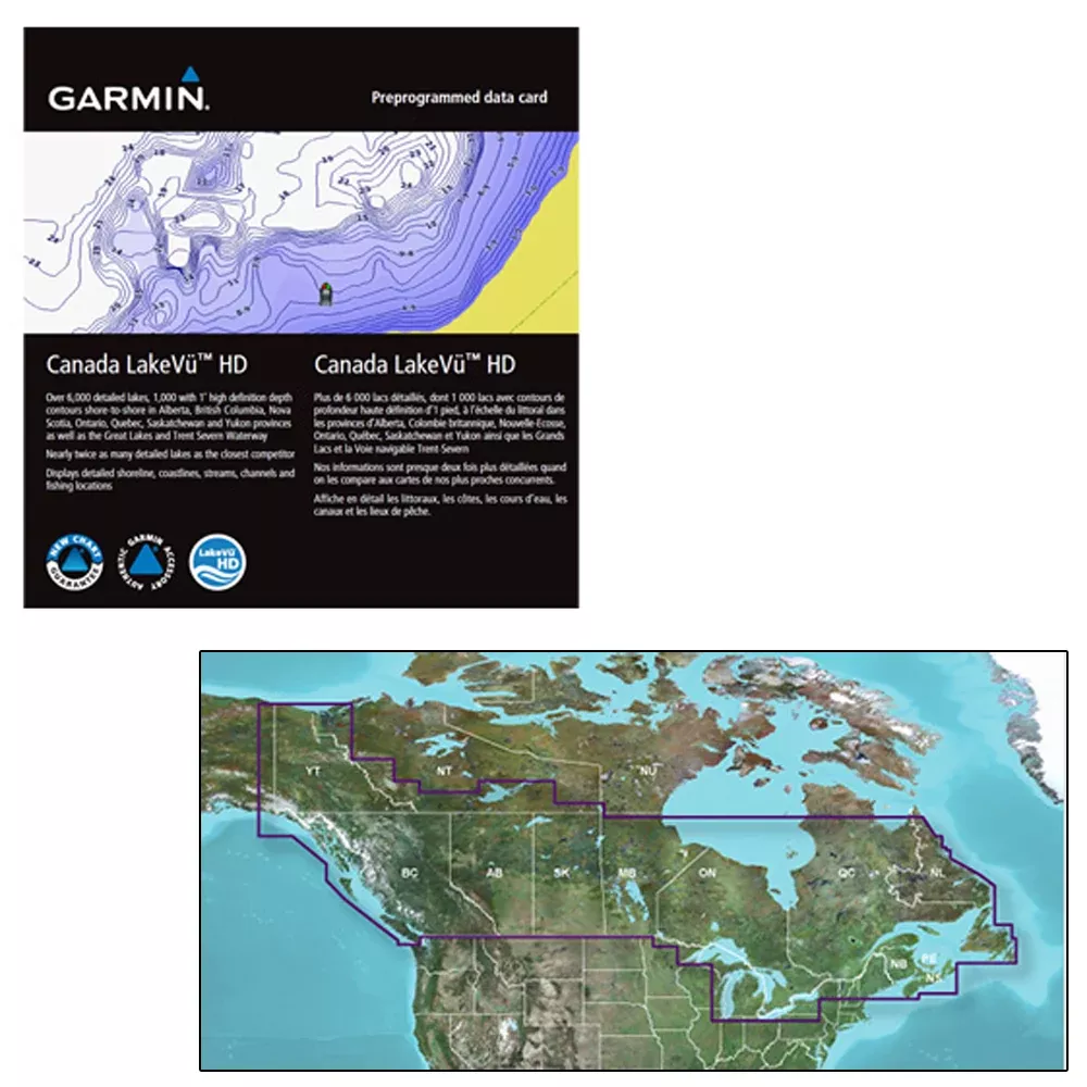 Garmin Canada LakeV HD g3 – microSD/SD [010-C1113-00]