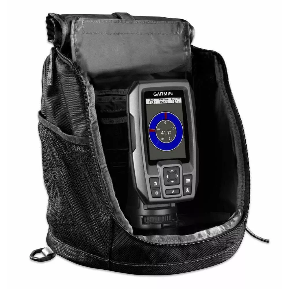 Garmin STRIKER 4 Portable Fishfinder Bundle with 77/200kHz Transducer - 010-01550-10