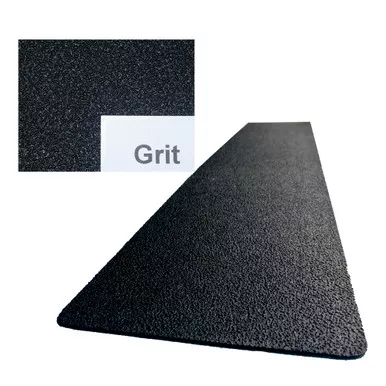 Gator Guards Non-Skid Step Pad - Black Grit 12x24in