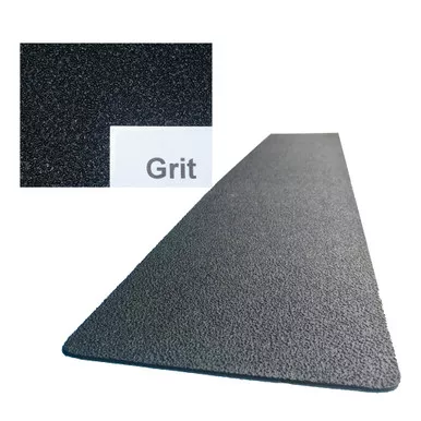 Gator Guards Non-Skid Step Pad - Grey Grit 16x4in