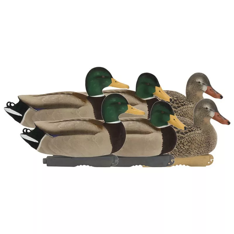 GHG DECOY SYSTEMS Pro-Grade FFD Mallard Decoys - Active Pack