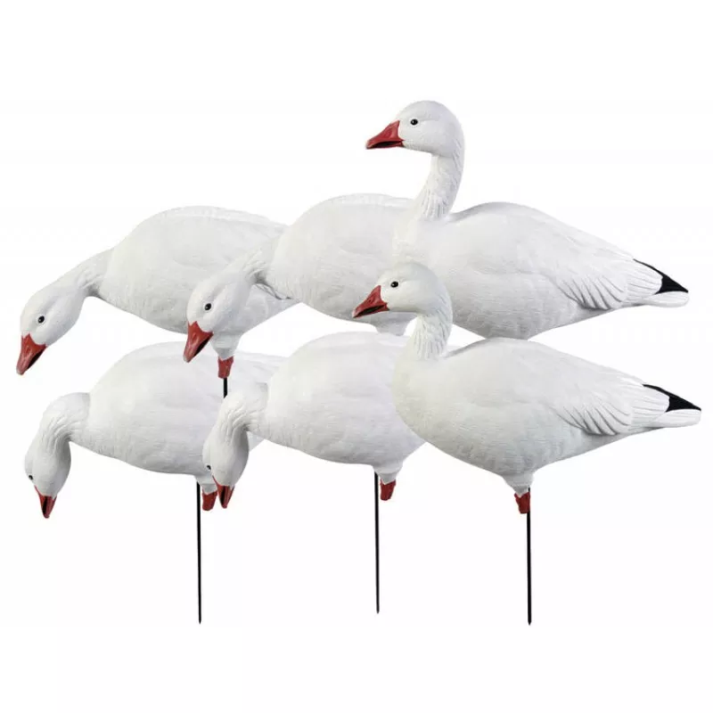 GHG DECOY SYSTEMS Pro-Grade Full Body Snow Goose Harvester 6-Pack