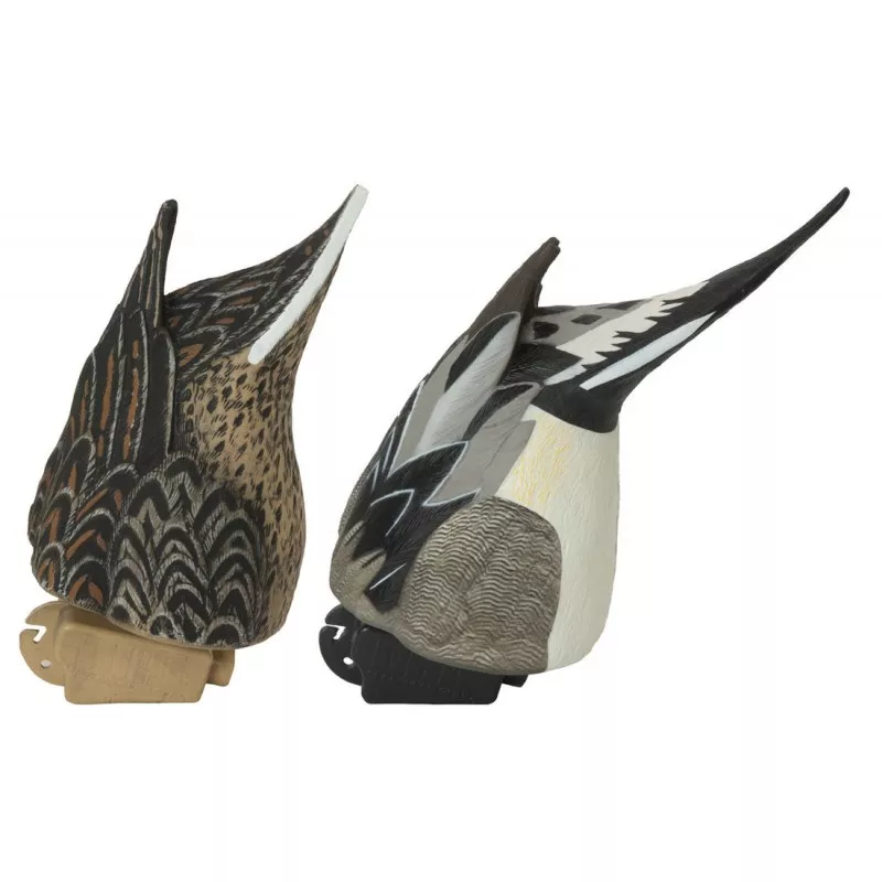 GHG DECOY SYSTEMS Pro-Grade Pintail Butt-Up Feeder Decoy Pack