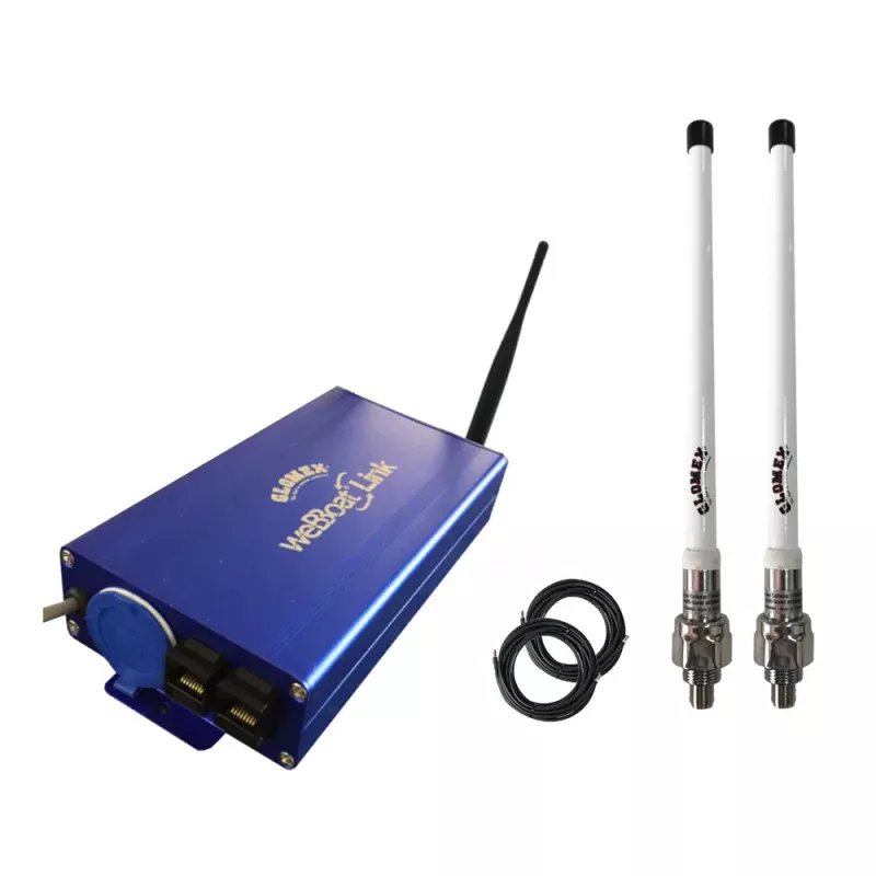 Glomex WeBBoat Link Ext Single SIM 4G/WiFi Indoor Unit CoastalOcean Internet System – Extended Range Kit f/North America