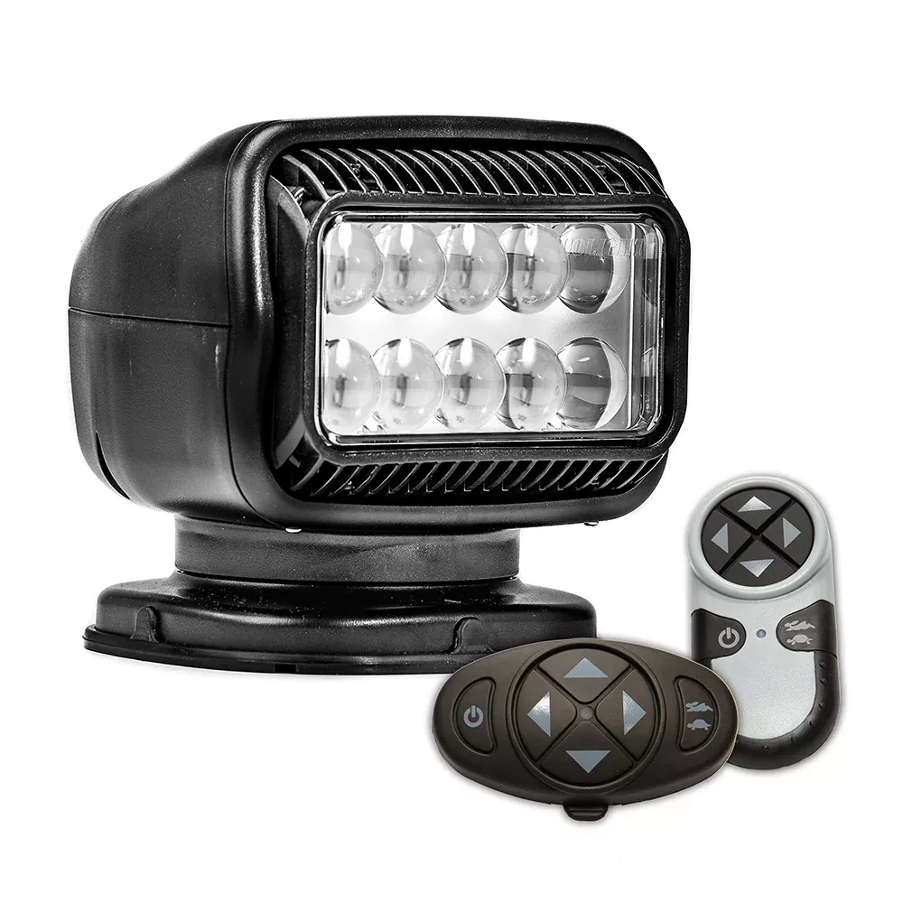 Golight Radioray GT Series Permanent Mount – Black LED – Wireless HandheldWireless Dash Mount Remotes