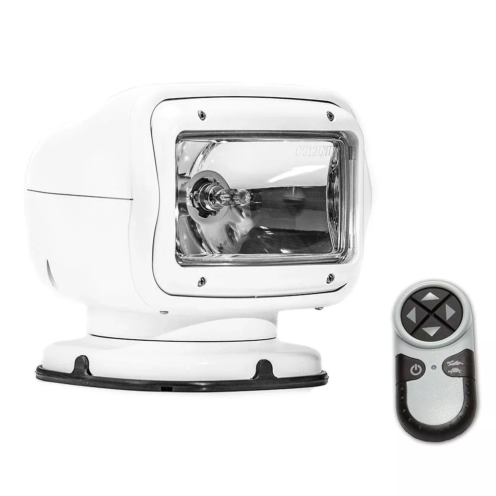 Golight Radioray GT Series Permanent Mount – White Halogen – Wireless Handheld Remote