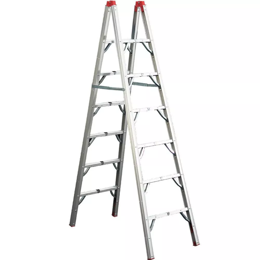 GP Logistics Double-Sided 7' Folding Ladder