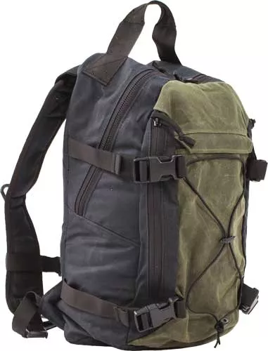 GREY GHOST GEAR THROWBACK BAG BLACK/OLIVE DRAB
