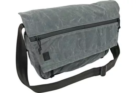 GREY GHOST GEAR WANDERER BAG WAXED CANVAS CHARCOAL