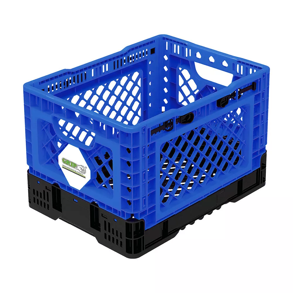 GRIP Collapsible Smart Crate, Blue