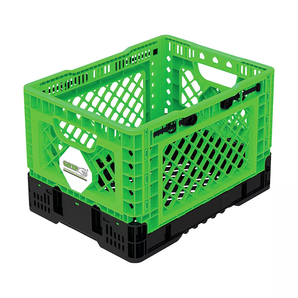 GRIP Collapsible Smart Crate, Green