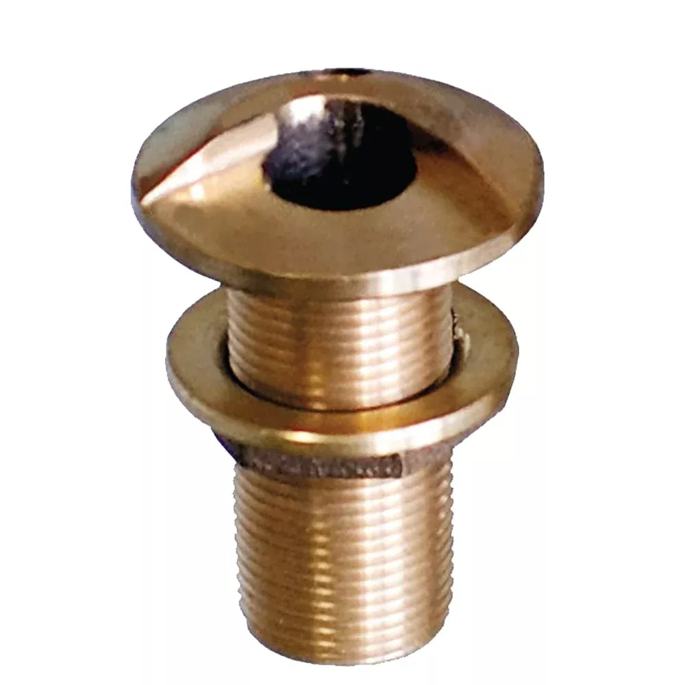 GROCO 1-1/2″ Bronze High Speed Thru-Hull Fitting w/Nut