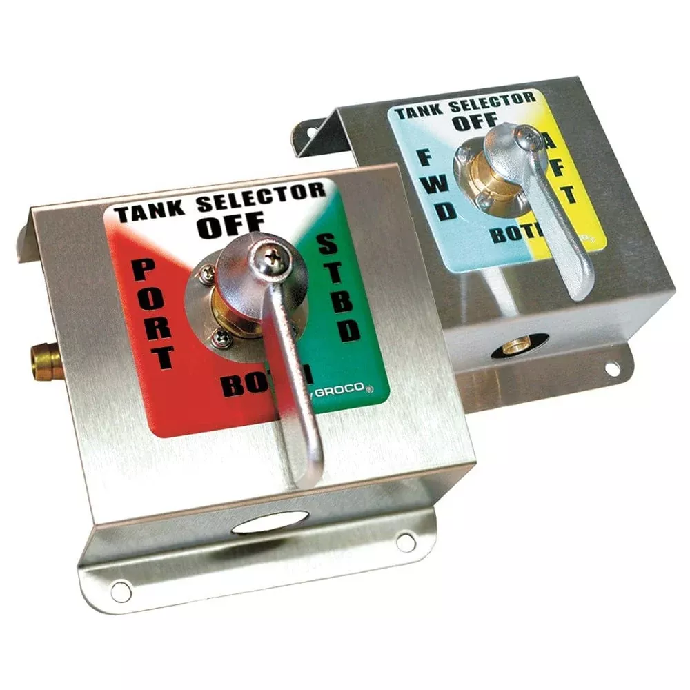 GROCO 1/2 4-Way Tank Selector Kit