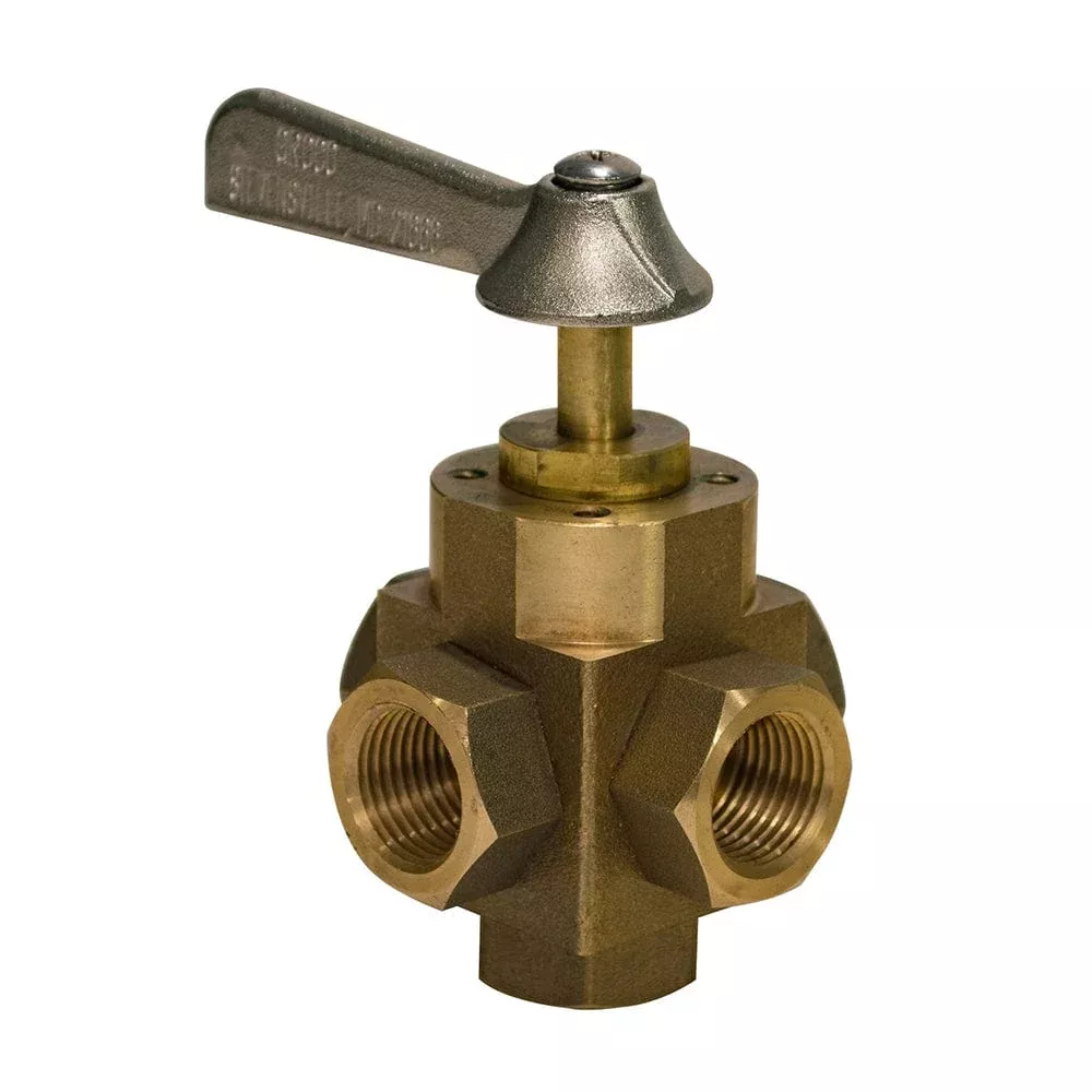 GROCO 1/2 5-Port Tank Selector Valve