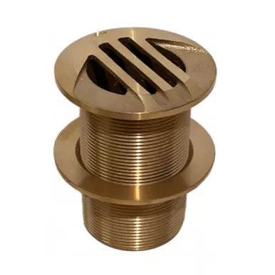 GROCO 1.25-Inch Slotted Hi-Speed Thru-Hull with Nut