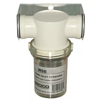 GROCO 1-Inch Fresh Water Strainer, SS Basket