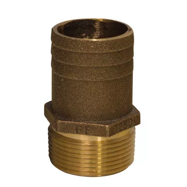 GROCO 2-Inch Bronze Full Flow Pipe to Hose Fitting