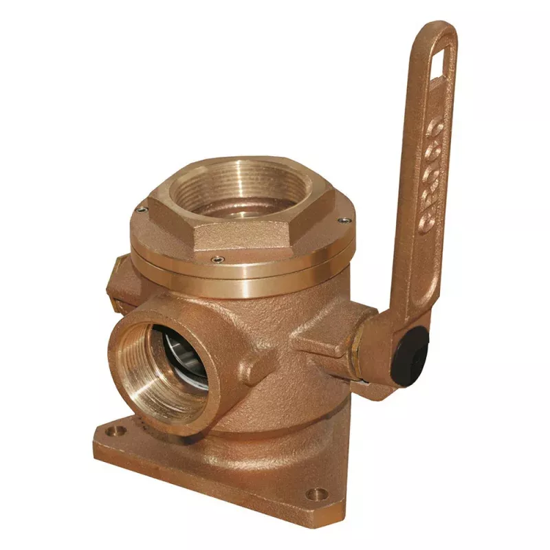 GROCO 2 Safety Seacock w/1-1/2 Side Port