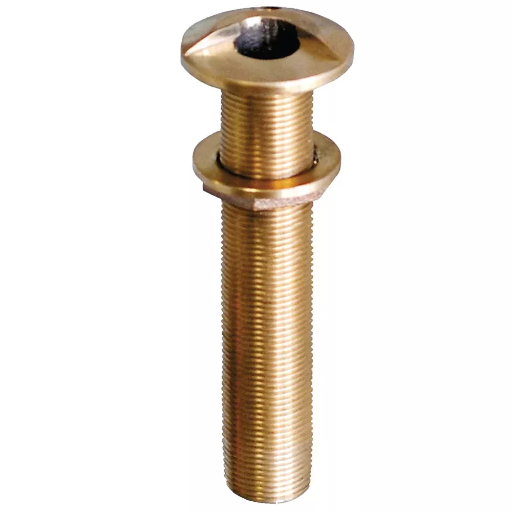 GROCO 3/4 Bronze Extra Long High Speed Thru-Hull Fitting w/Nut