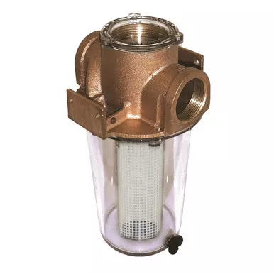 GROCO ARG-2000 2-Inch Raw Water Strainer, Plastic Basket
