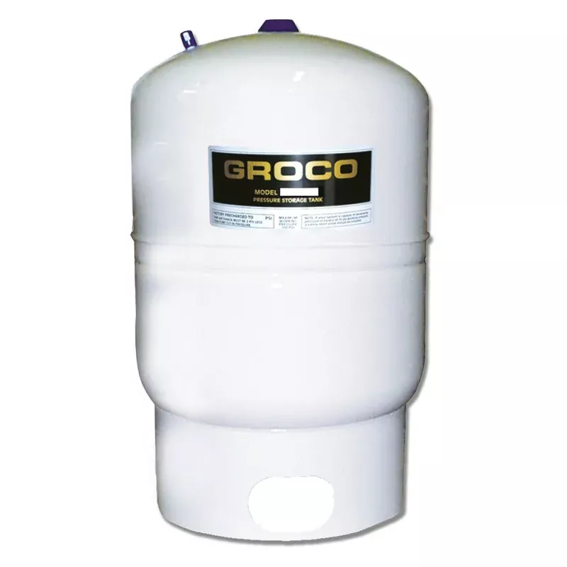 GROCO Pressure Storage Tank – 3.2 Gallon Drawdown