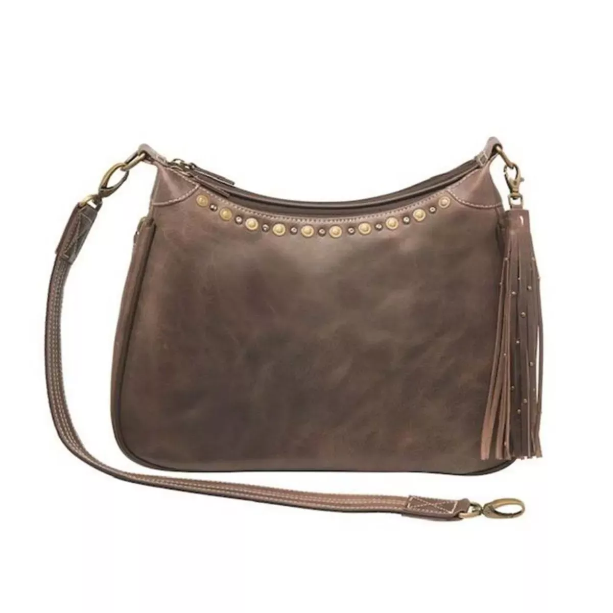 Gun Tote’N Mamas Distressed Leather RFID Hobo Purse