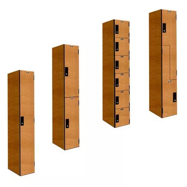 Hallowell VersaMax Phenolic Locker One-Wide – Assembled