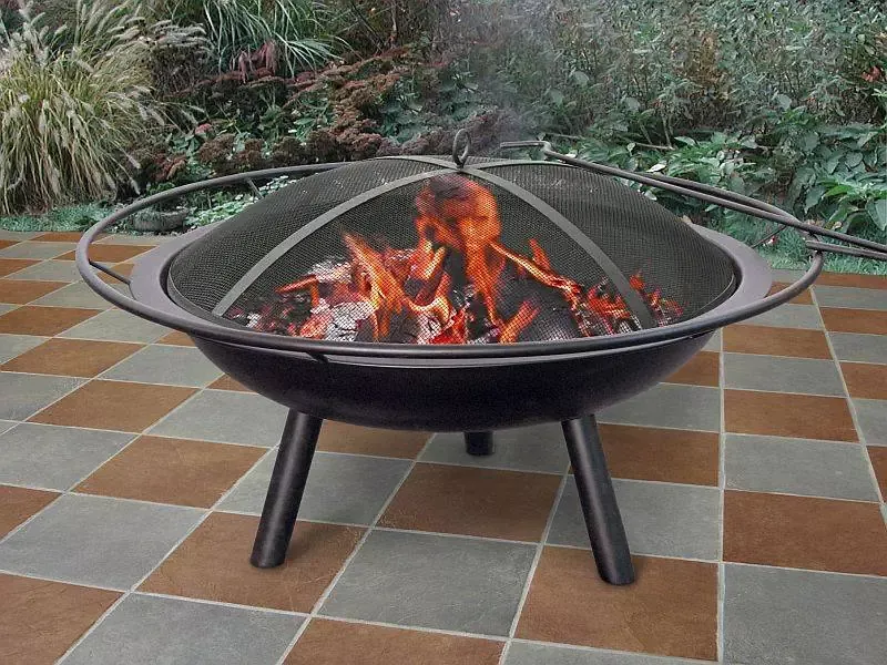 Halo Style Fire Pit