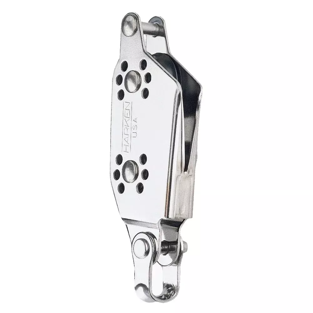 Harken 22mm Fiddle Micro Block w/V-Jam & Becket- Fishing