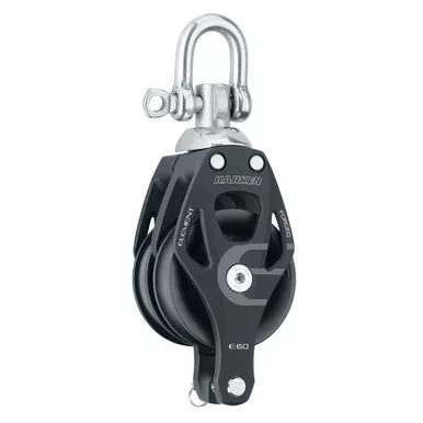 Harken 60mm Double Element Block Swivel Becket