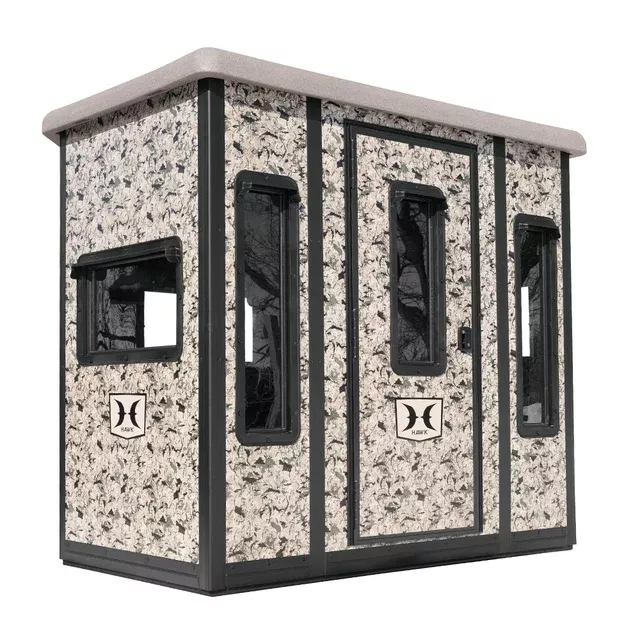 Hawk The Compound Box Blind | Dimensions 87” W x 69” D x 78” T | For Group Hunting