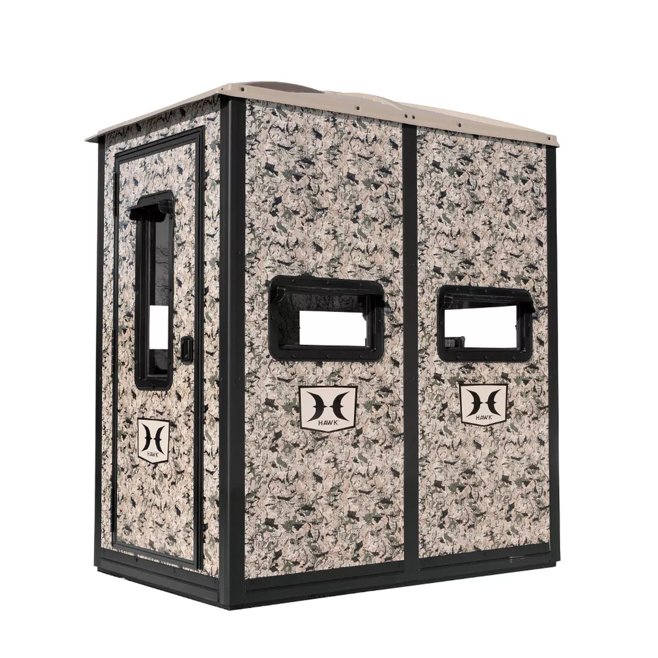 Hawk The Double Box Blind | Dimensions 4’W x 6’D x 7’T | For Two Hunters