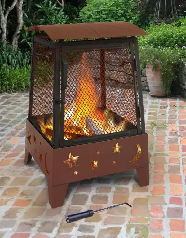 Haywood Stars and Moons Fire Pit
