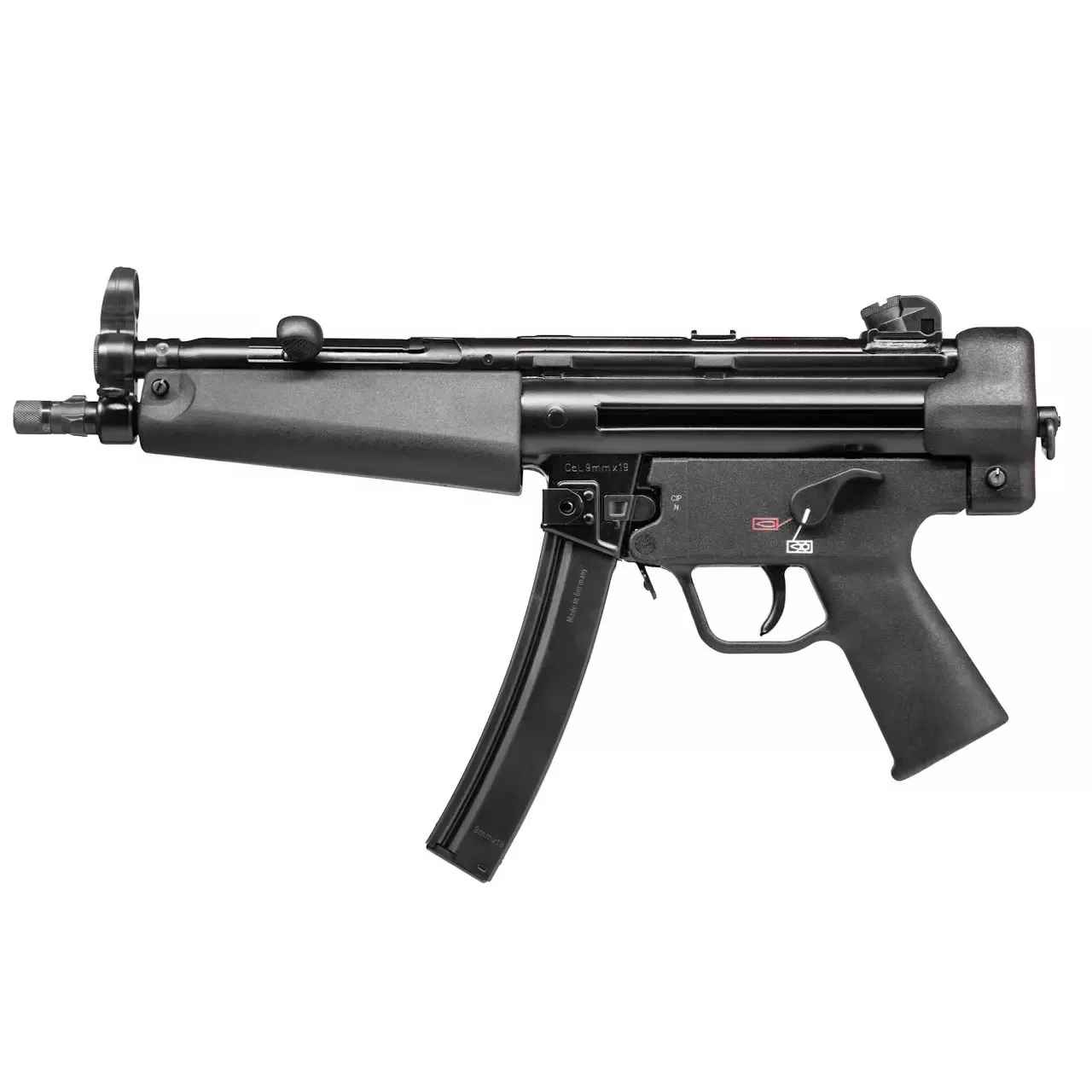 Heckler & Koch SP5 Black 9mm 8.86"