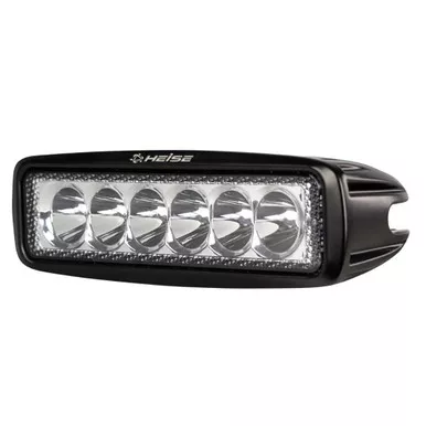 Heise 6 LED Single Row 18W Driving Light