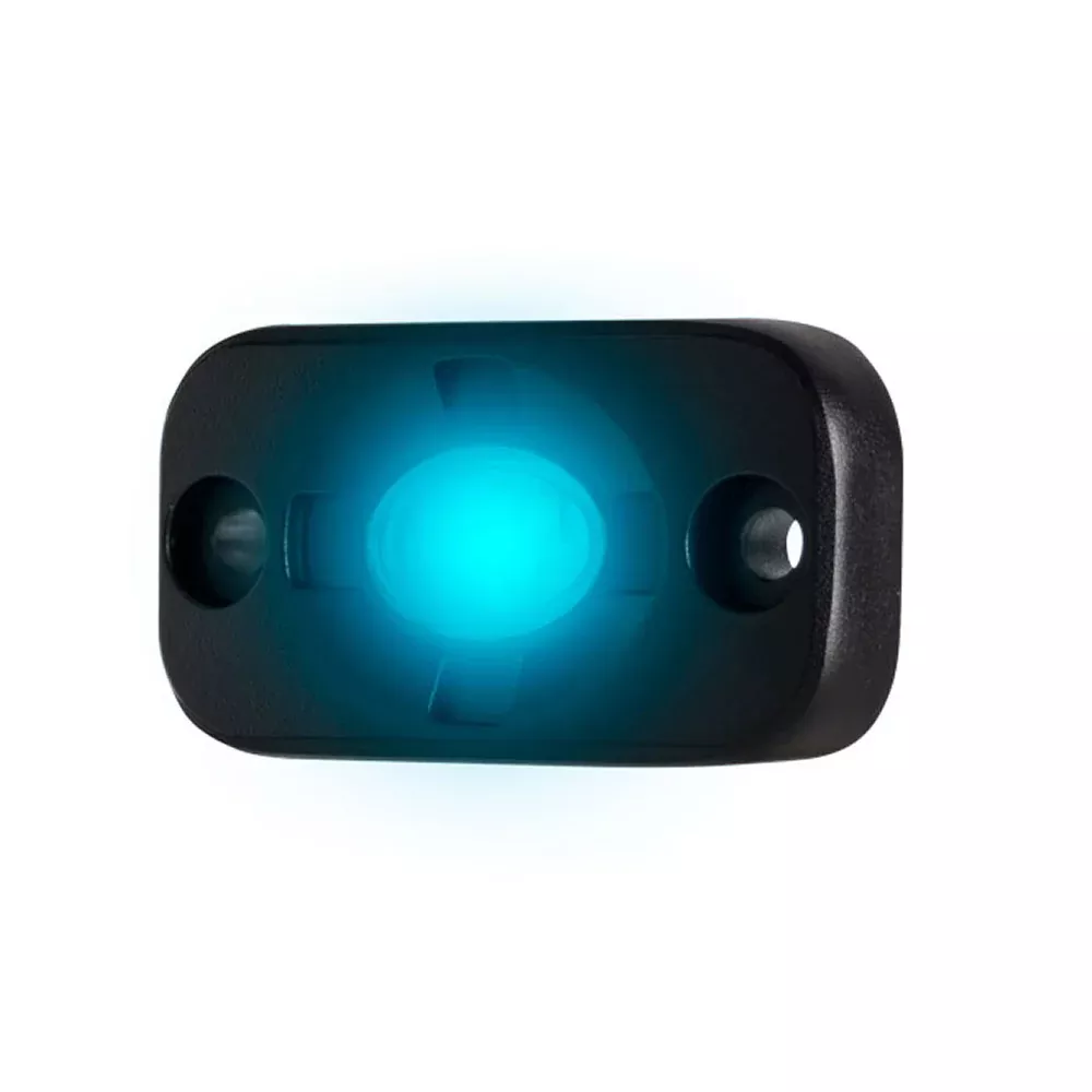 HEISE Auxiliary Accent Lighting Pod – 1.5″ x 3″ – Black/Blue [HE-TL1B]