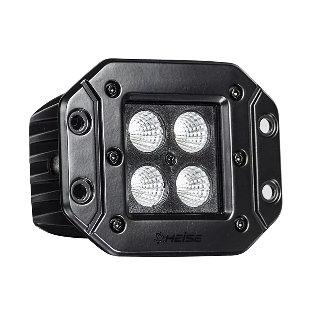 HEISE Blackout LED Cube Light – Flush Mount – 3″ [HE-BFMCL2]