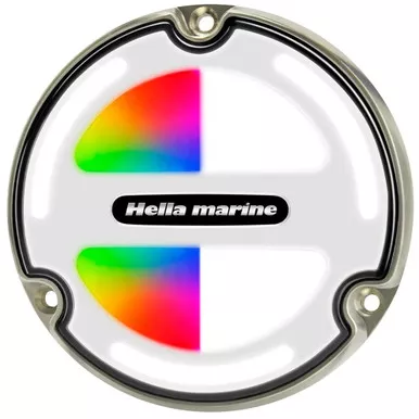 Hella Apelo A3 Bronze RGBW Underwater Light, White Lens