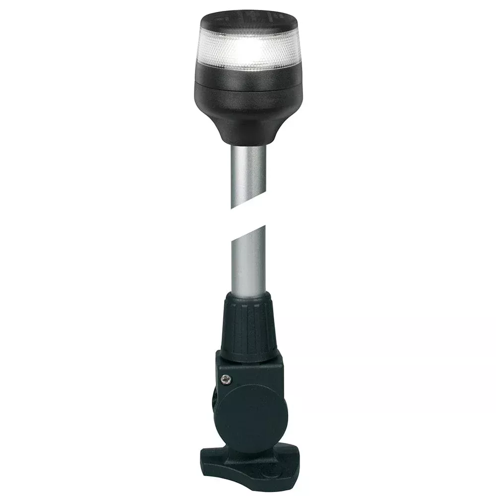 Hella Marine NaviLED 360 Compact All Round Lamp – 2nm – 24″ Fold Down Base – Black
