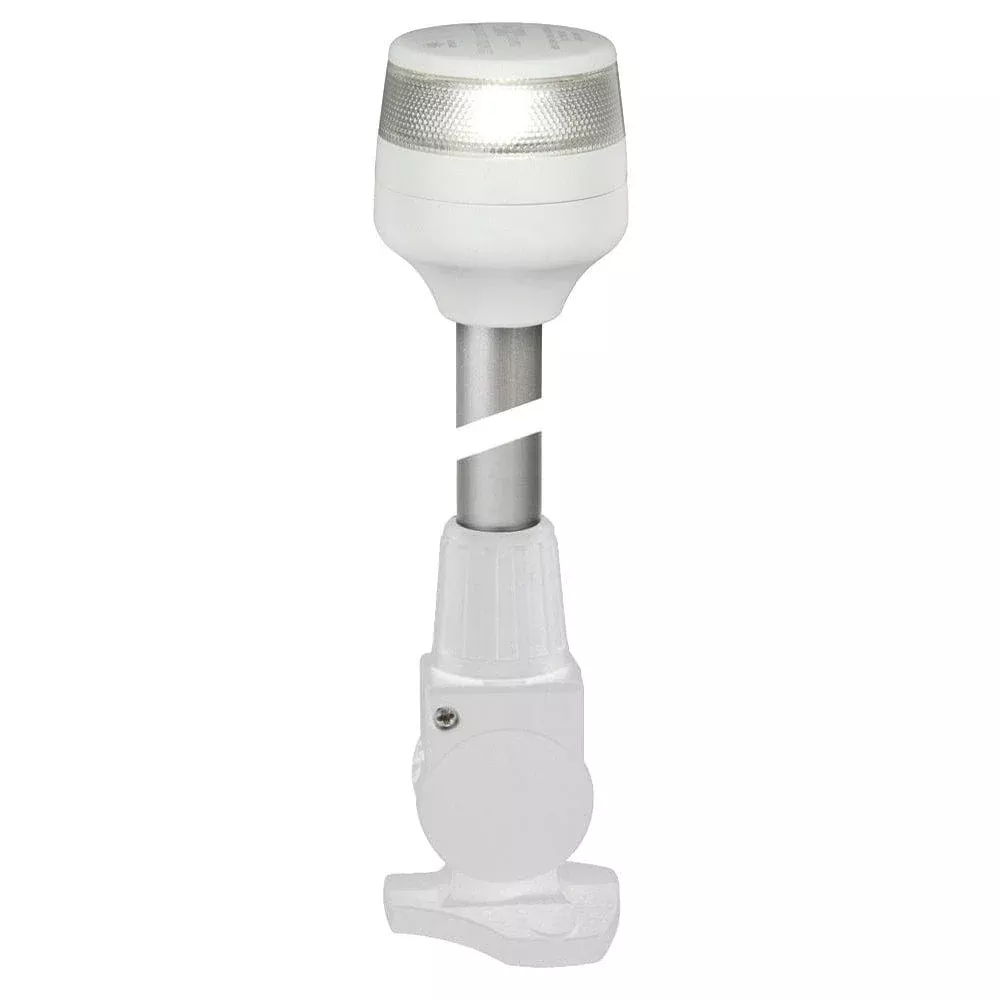 Hella Marine NaviLED 360 Compact All Round Lamp - 2nm - 24" Fold Down Base - White