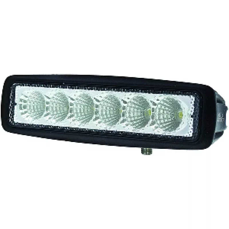 Hella Marine Value Fit Mini 6 LED Flood Light Bar – Black