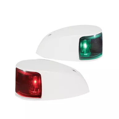 Hella NaviLED Deck Mount Colored Lens Nav Light Pair