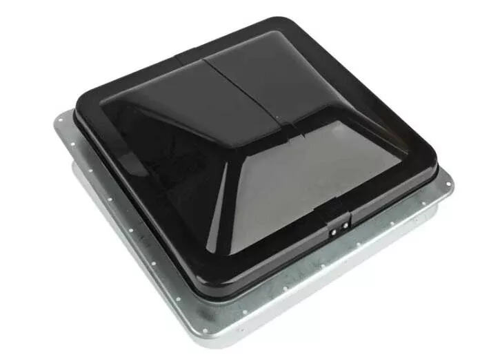 Heng’s Universal Replacement Roof Vent With Smoke Lid and Galvanized Collar• 74111A-C2G1